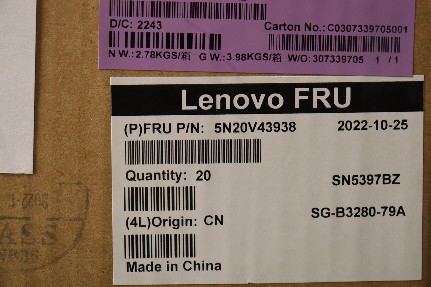 Lenovo Cmfl-Cs20,Bk-Bl,Ltn,Nordic - 5N20V43938
