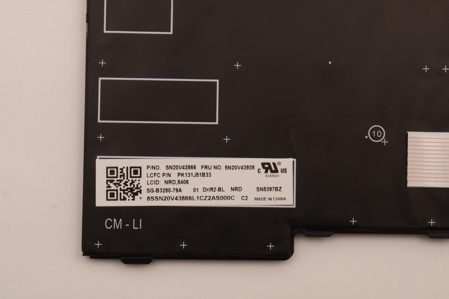 Lenovo Cmfl-Cs20,Bk-Bl,Ltn,Nordic - 5N20V43938