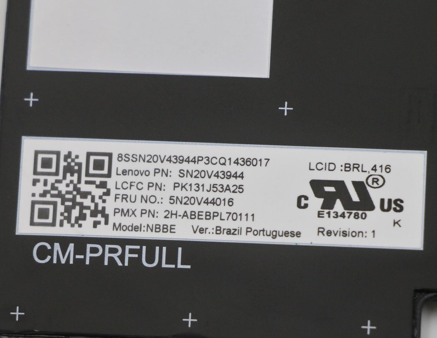 Lenovo Cmfl-Cs20,Bk-Nbl,Pmx,Brl - 5N20V44016