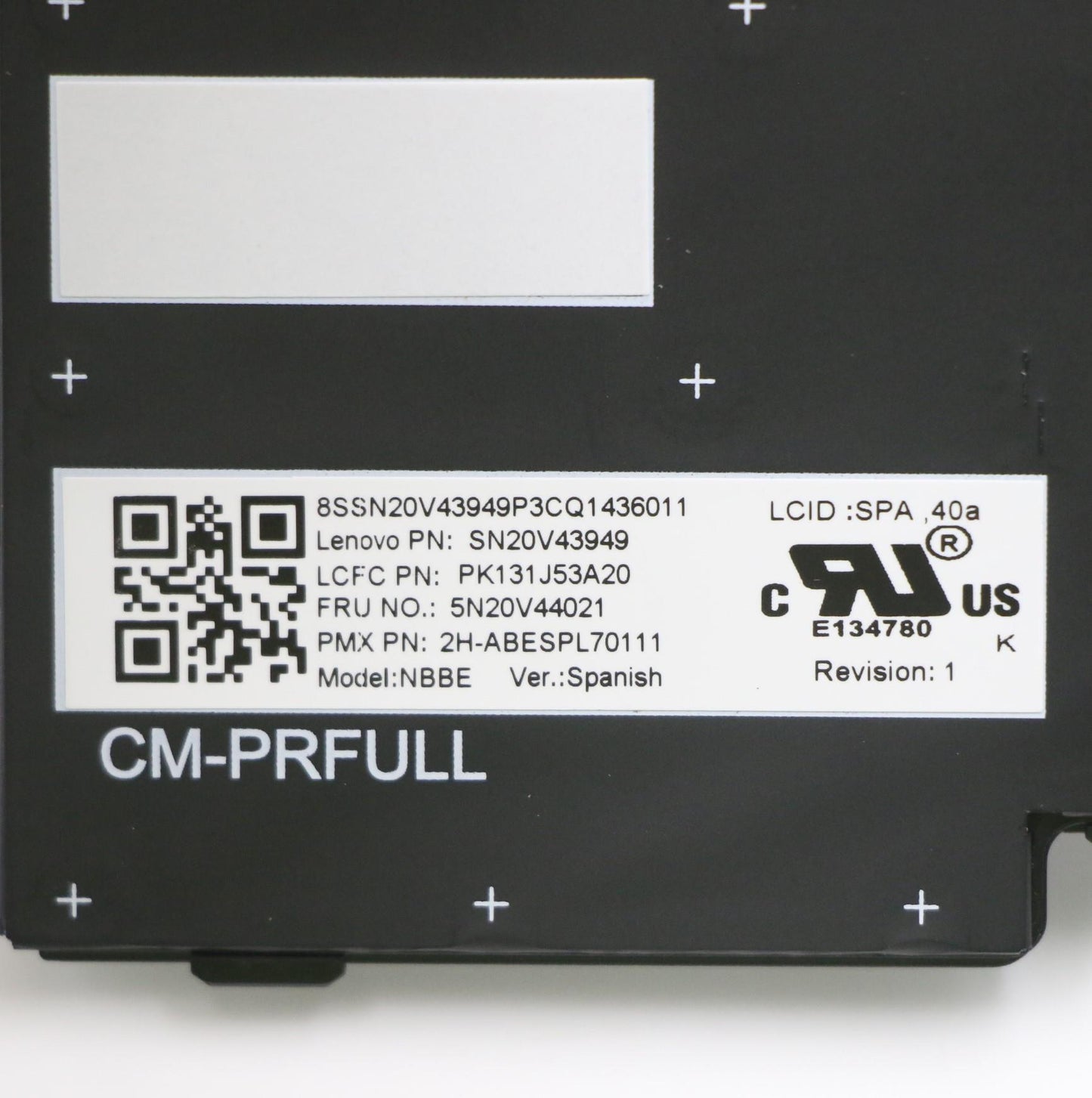 Lenovo Cmfl-Cs20,Bk-Nbl,Pmx,Spa - 5N20V44021