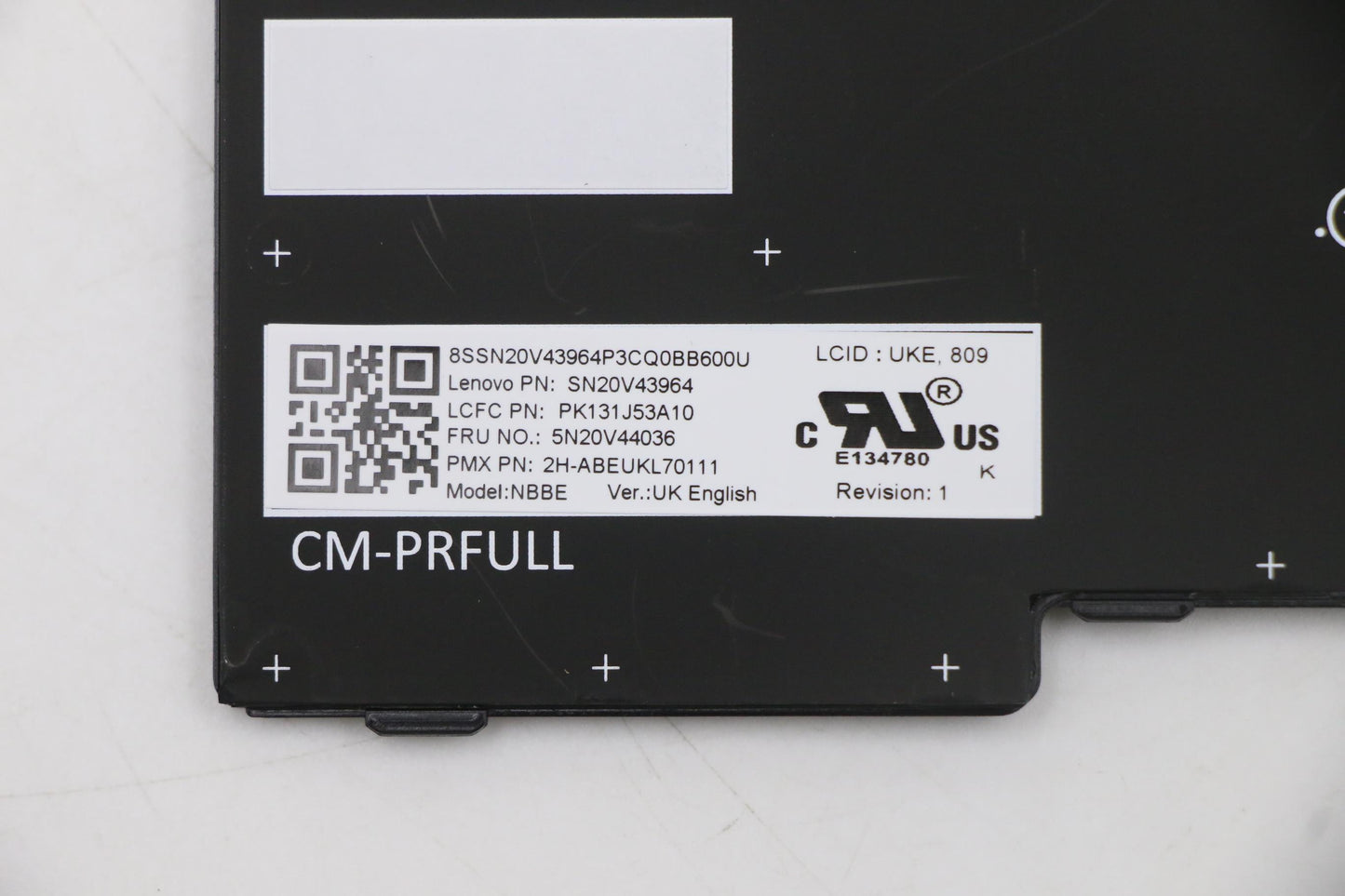 Lenovo Cmfl-Cs20,Bk-Nbl,Pmx,Uke - 5N20V44036