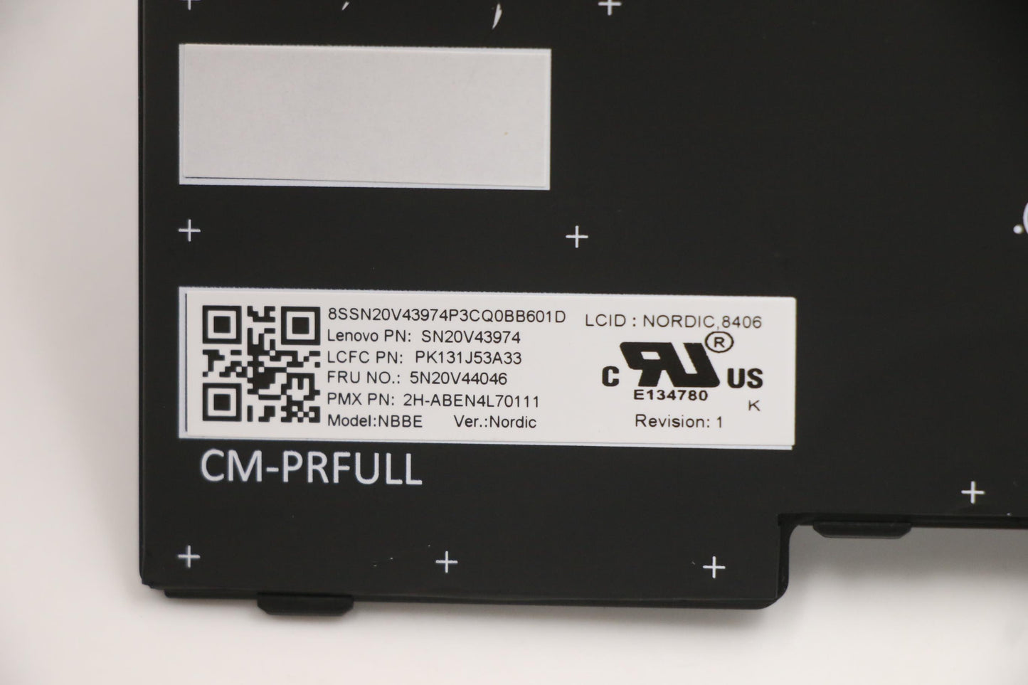 Lenovo Cmfl-Cs20,Bk-Nbl,Pmx,Nordic - 5N20V44046