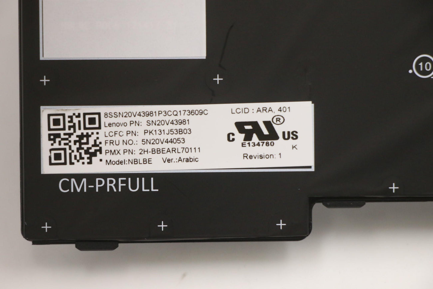 Lenovo Cmfl-Cs20,Bk-Bl,Pmx,Ara - 5N20V44053
