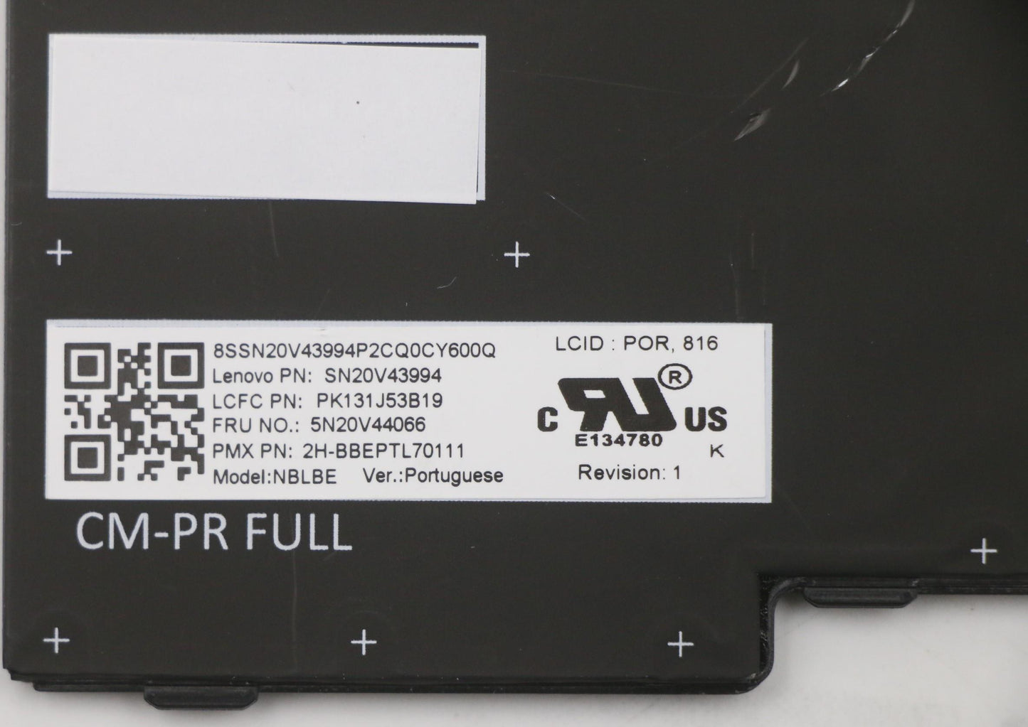 Lenovo Cmfl-Cs20,Bk-Bl,Pmx,Por - 5N20V44066