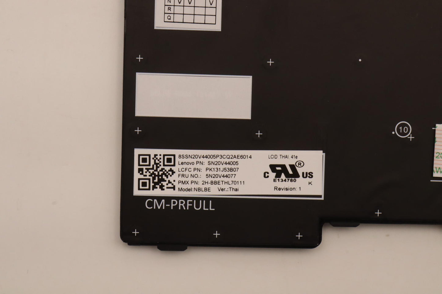 Lenovo Cmfl-Cs20,Bk-Bl,Pmx,Thai - 5N20V44077