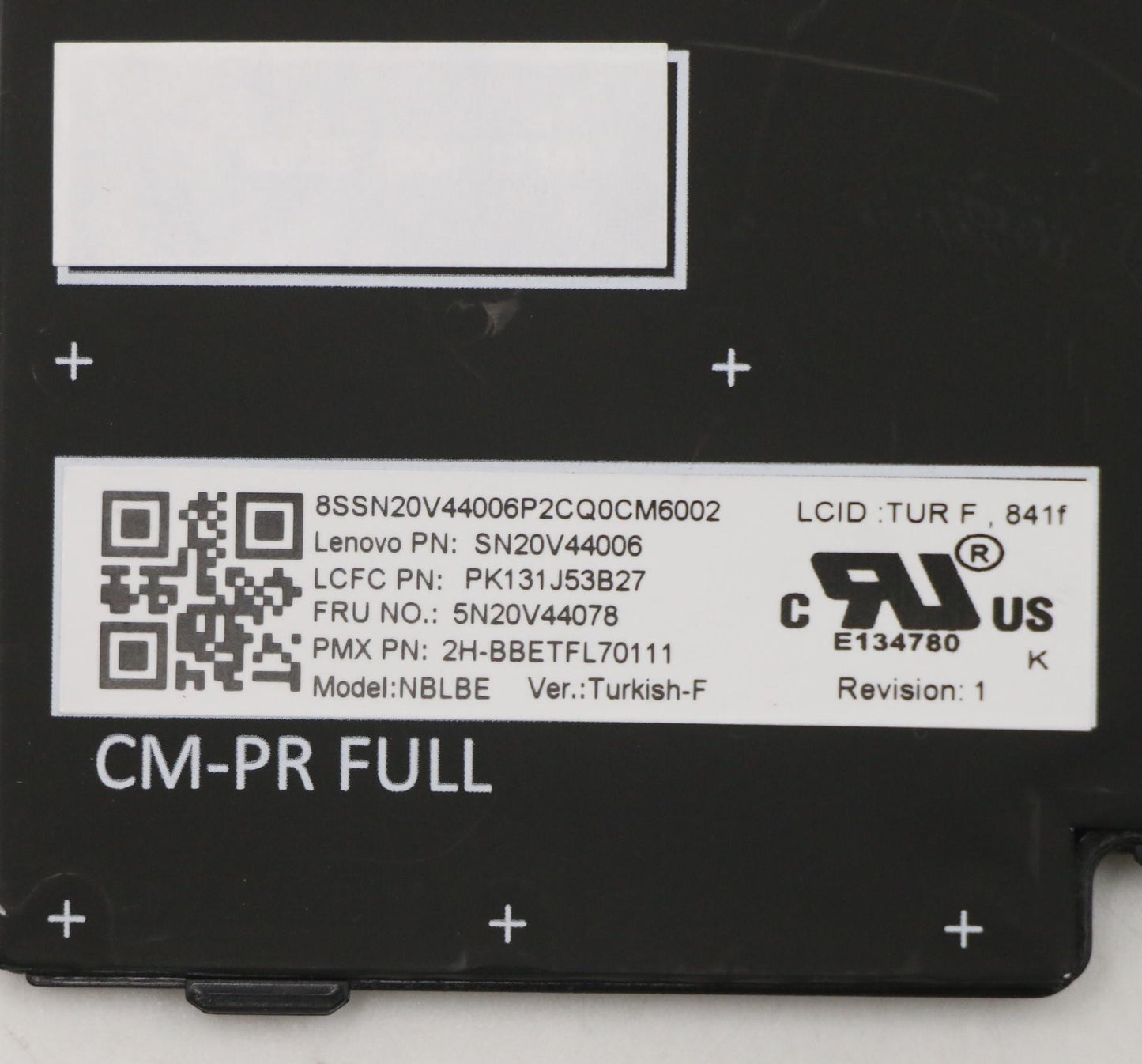 Lenovo Cmfl-Cs20,Bk-Bl,Pmx,Tur F - 5N20V44078