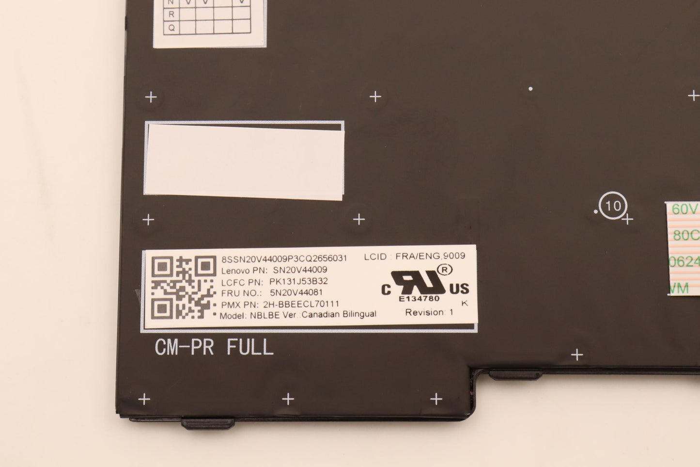 Lenovo Cmfl-Cs20,Bk-Bl,Pmx,Fra/Eng - 5N20V44081
