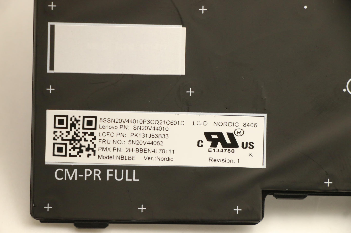 Lenovo Cmfl-Cs20,Bk-Bl,Pmx,Nordic - 5N20V44082