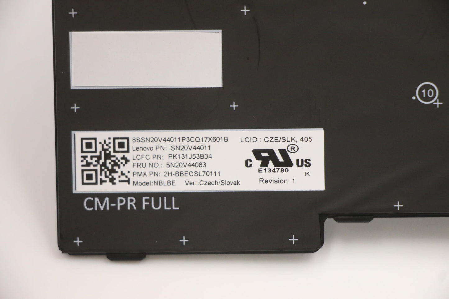 Lenovo Cmfl-Cs20,Bk-Bl,Pmx,Cze/Slk - 5N20V44083