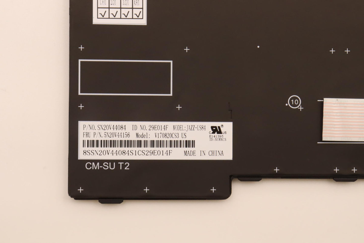 Lenovo Cmfl-Cs20,Bk-Nbl,Srx,Eng - 5N20V44156
