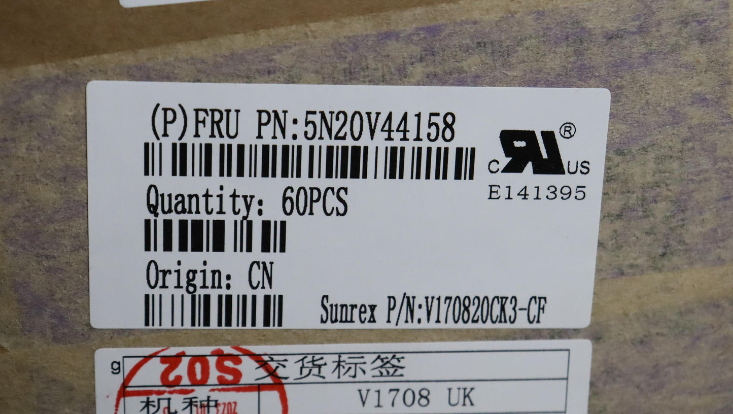 Lenovo Cmfl-Cs20,Bk-Nbl,Srx,058 Fra - 5N20V44158