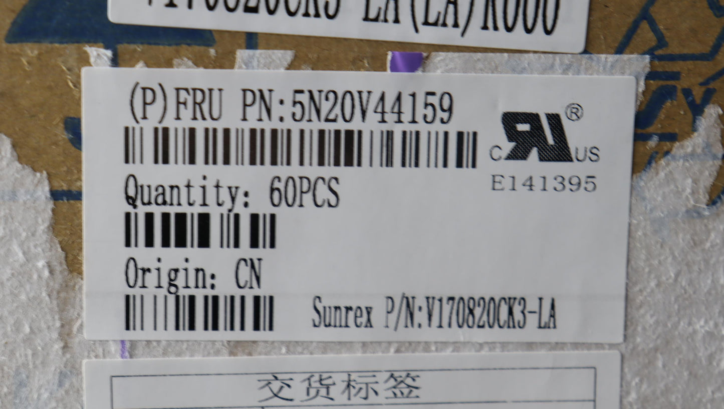 Lenovo Cmfl-Cs20,Bk-Nbl,Srx,La Spa - 5N20V44159