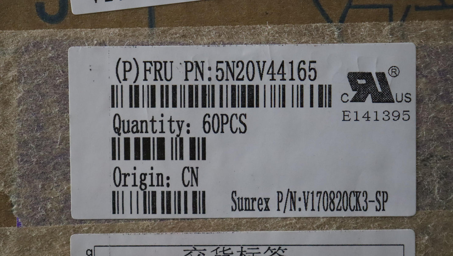 Lenovo Cmfl-Cs20,Bk-Nbl,Srx,Spa - 5N20V44165