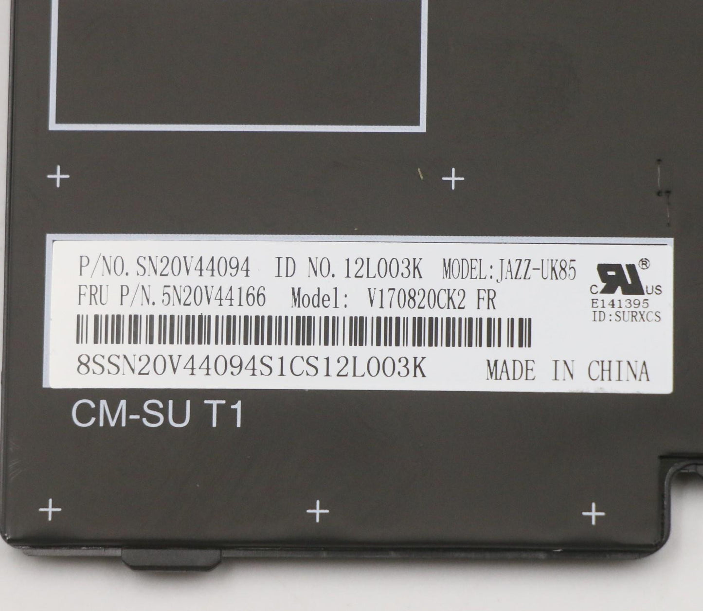 Lenovo Cmfl-Cs20,Bk-Nbl,Srx,Fra - 5N20V44166
