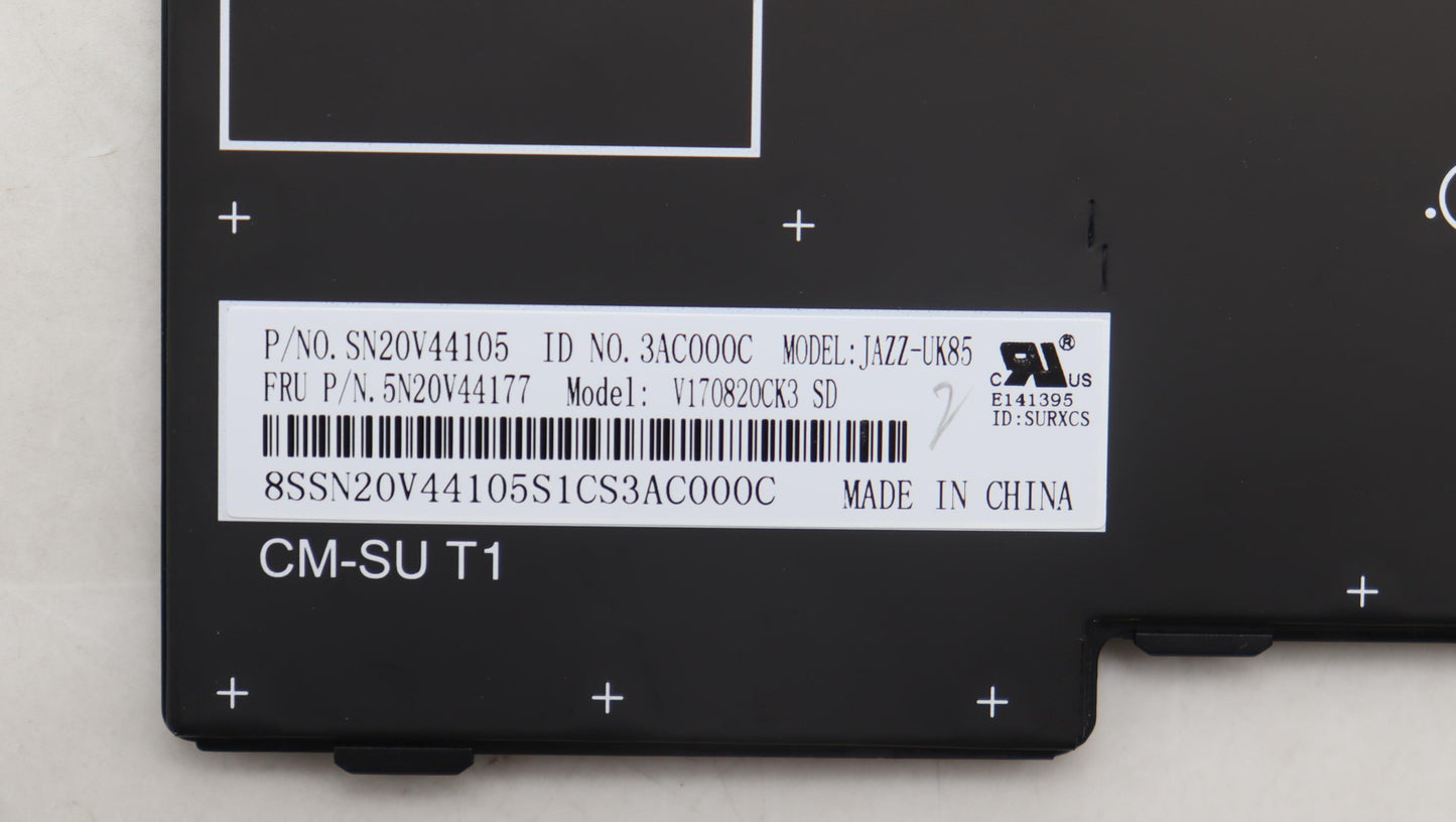Lenovo Cmfl-Cs20,Bk-Nbl,Srx,Swe/Fin - 5N20V44177