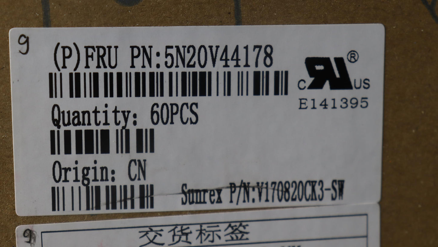 Lenovo Cmfl-Cs20,Bk-Nbl,Srx,Sws - 5N20V44178