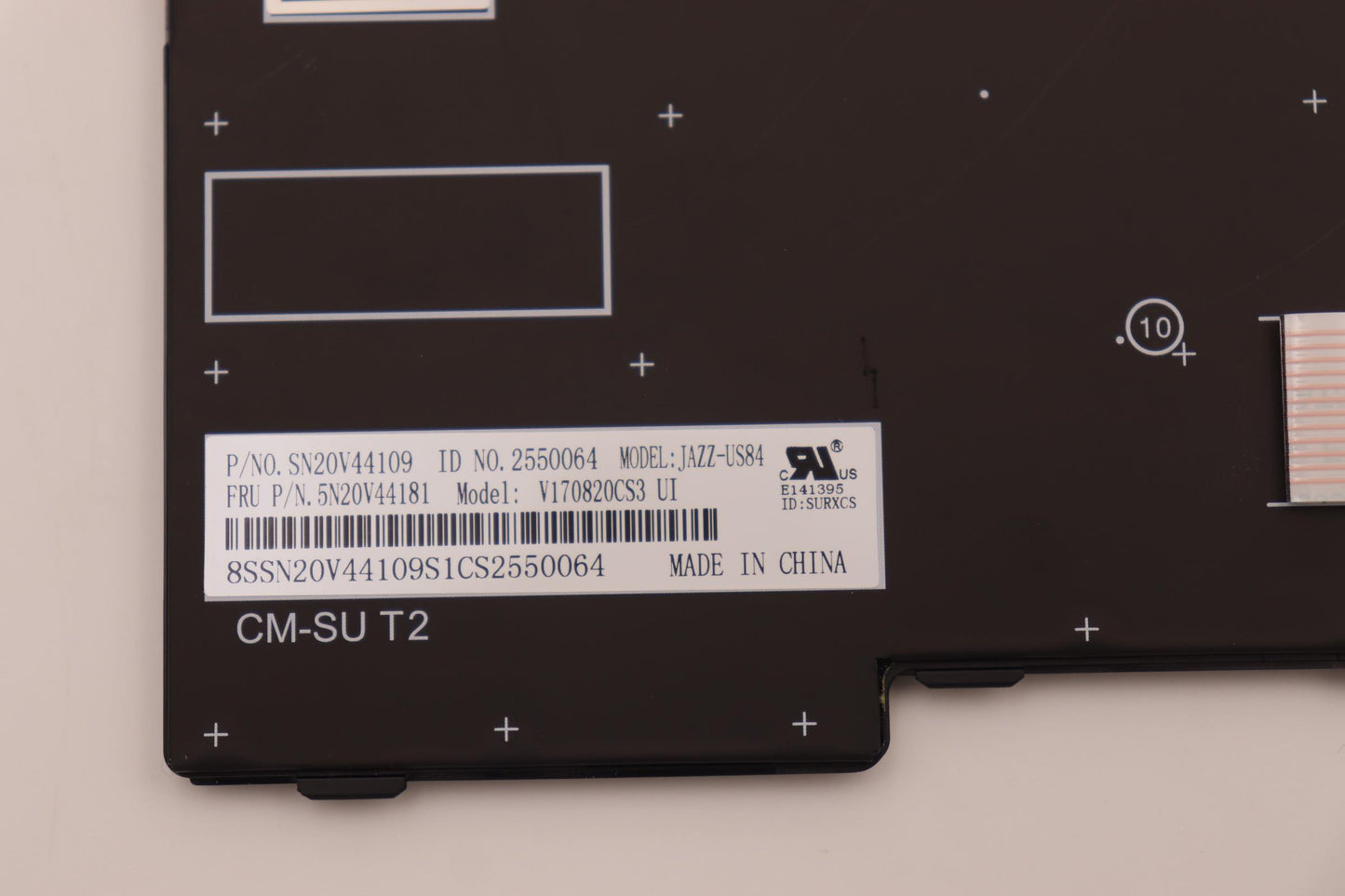Lenovo Cmfl-Cs20,Bk-Nbl,Srx,Euro Eng - 5N20V44181
