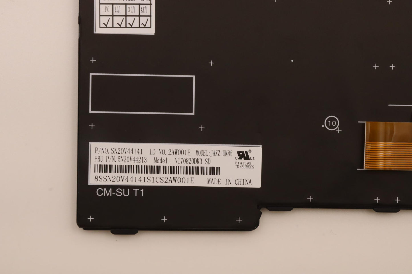 Lenovo Cmfl-Cs20,Bk-Bl,Srx,Swe/Fin - 5N20V44213