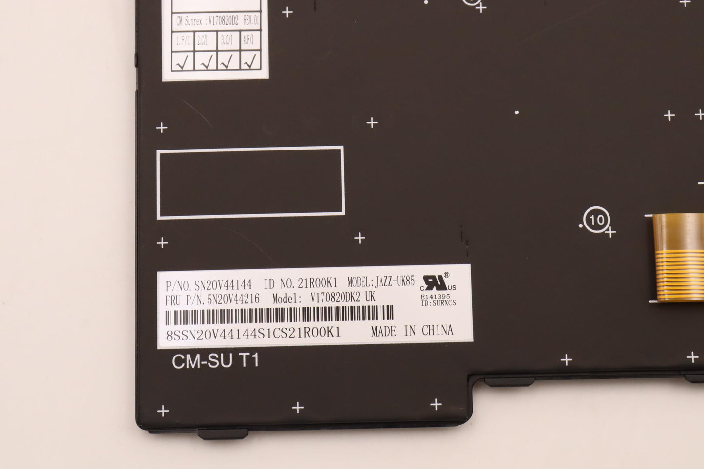 Lenovo Cmfl-Cs20,Bk-Bl,Srx,Uke - 5N20V44216