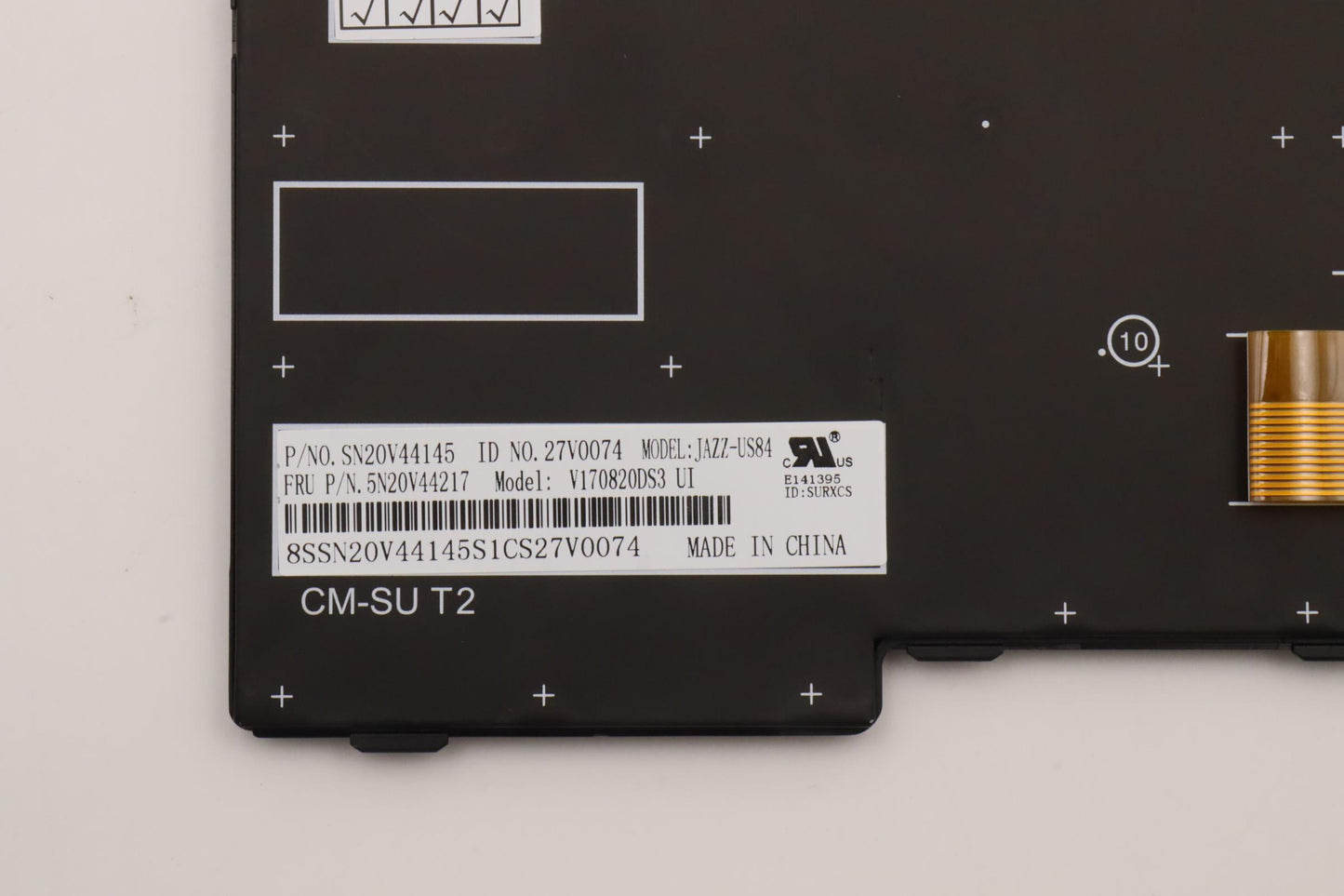 Lenovo Cmfl-Cs20,Bk-Bl,Srx,Euro Eng - 5N20V44217