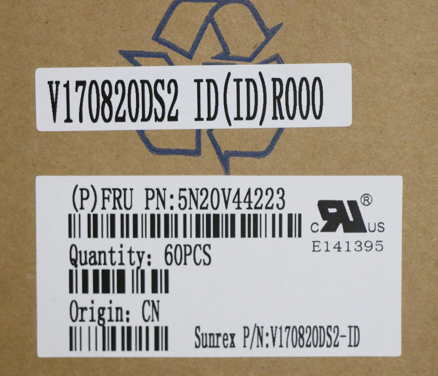 Lenovo Cmfl-Cs20,Bk-Bl,Srx,Ind Eng - 5N20V44223