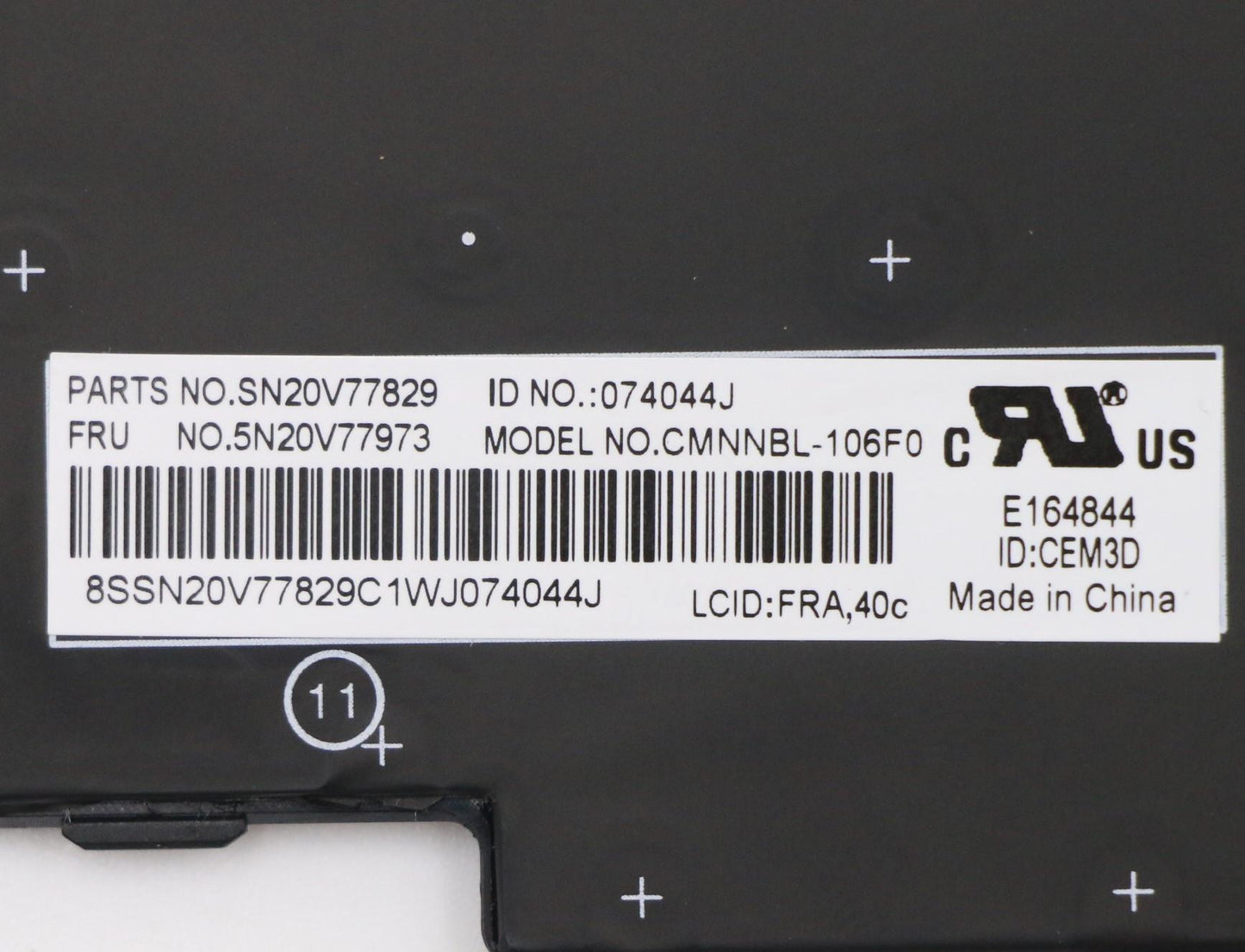 Lenovo Cmnm-Cs20,Bk-Nbl,Chy,Fra - 5N20V77973