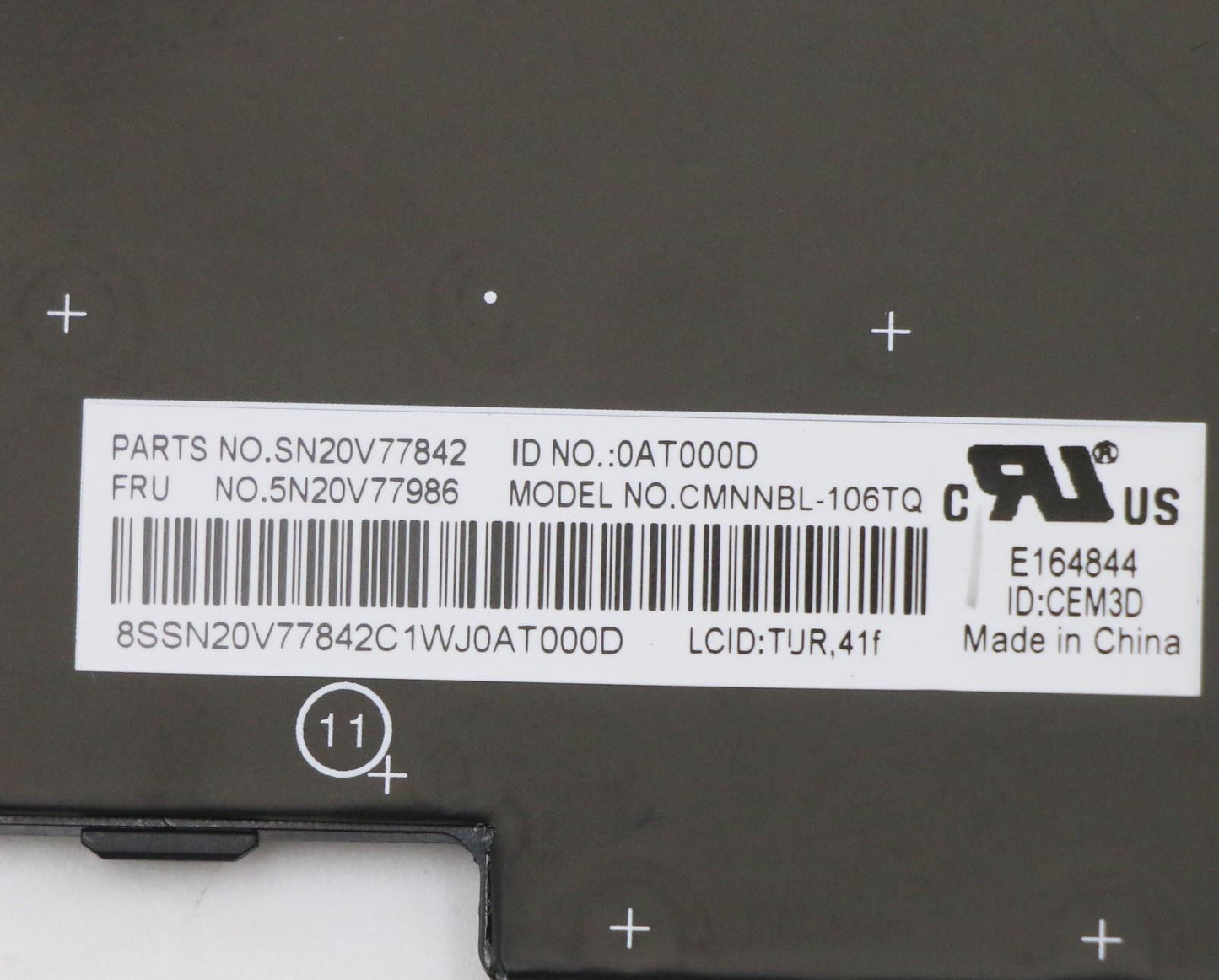 Lenovo Cmnm-Cs20,Bk-Nbl,Chy,Tur - 5N20V77986