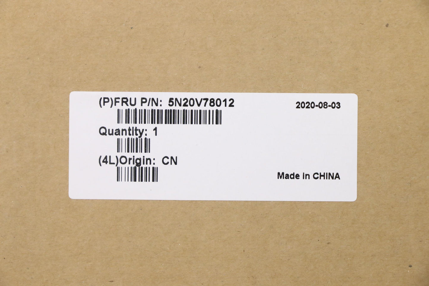 Lenovo Cmnm-Cs20,Bk-Bl,Chy,Hbw - 5N20V78012