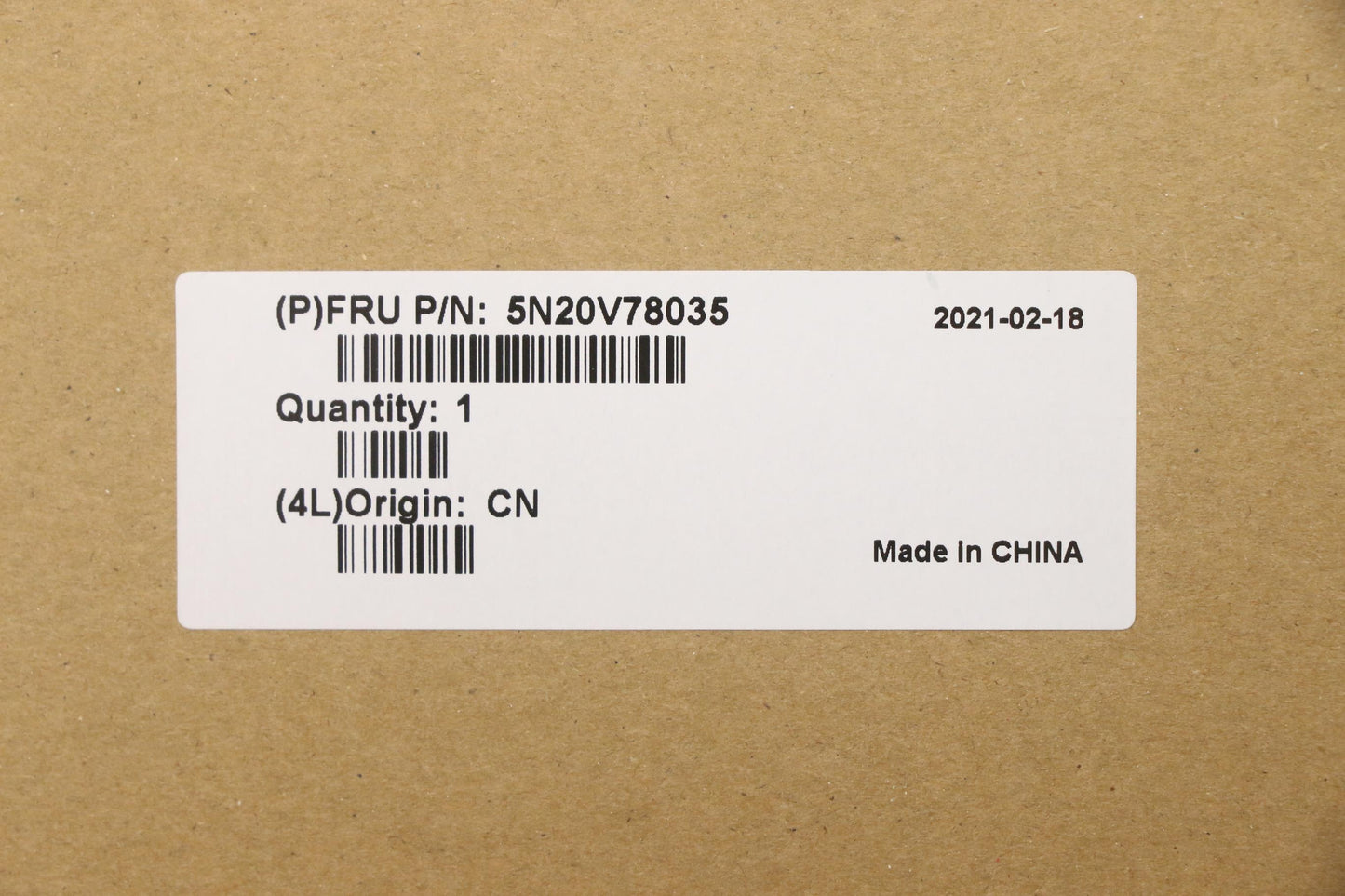 Lenovo Cmnm-Cs20,Bk-Nbl,Ltn,Eng - 5N20V78035