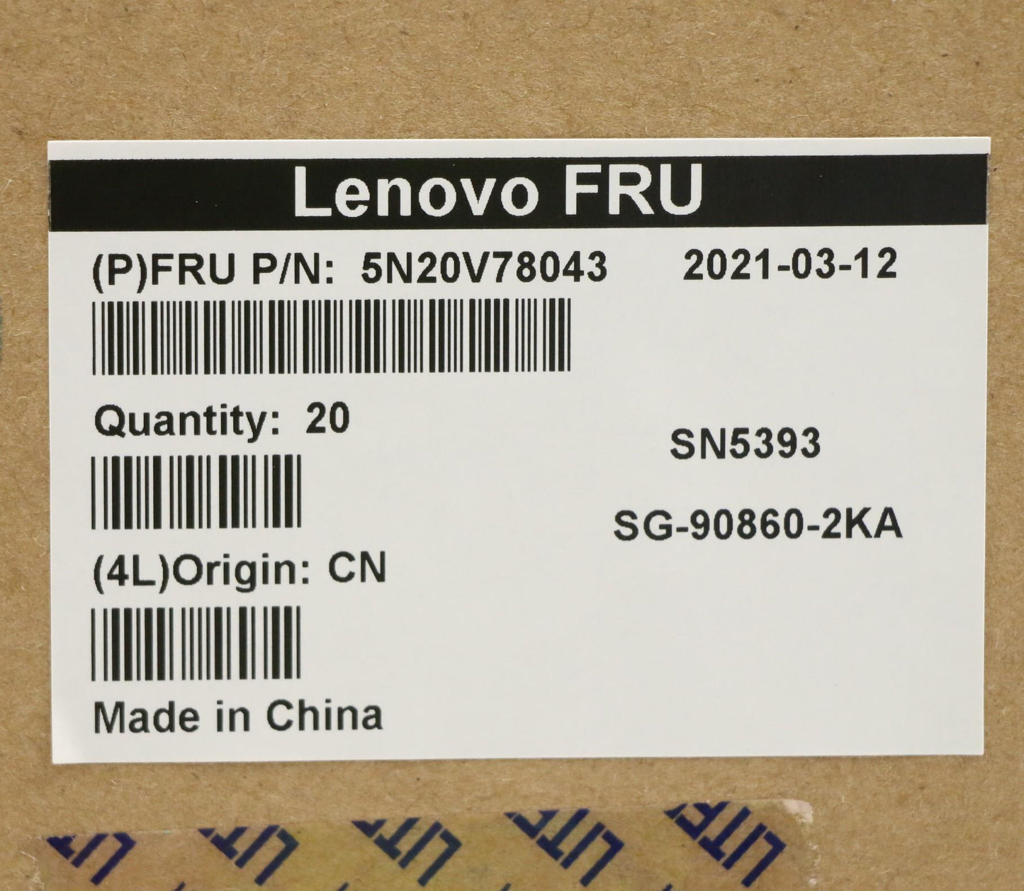 Lenovo Cmnm-Cs20,Bk-Nbl,Ltn,Den - 5N20V78043