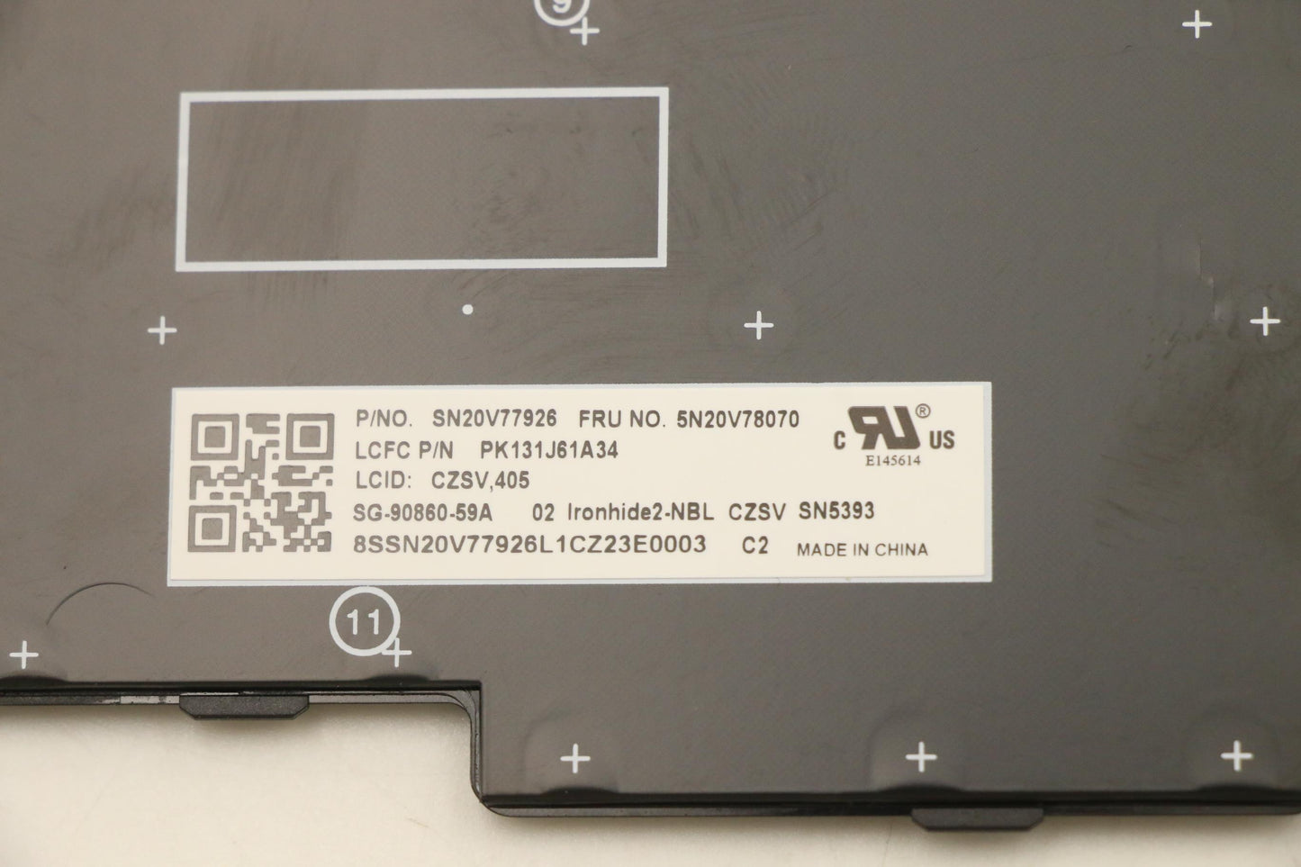 Lenovo Cmnm-Cs20,Bk-Nbl,Ltn,Cze/Slk - 5N20V78070