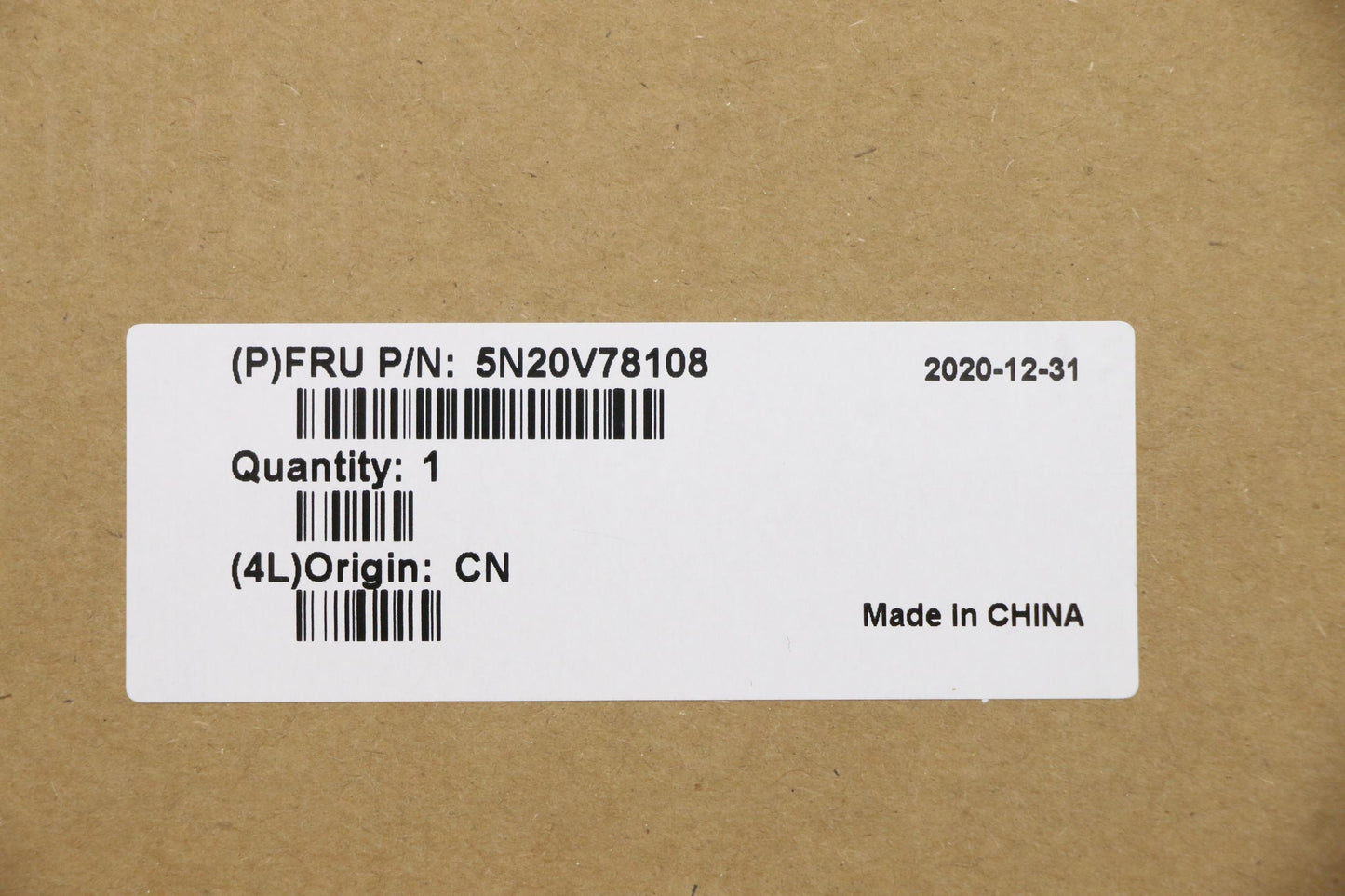 Lenovo Cmnm-Cs20,Bk-Bl,Ltn,Eng - 5N20V78108