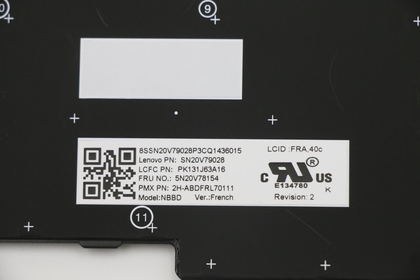 Lenovo Cmnm-Cs20,Bk-Nbl,Pxm,Fra - 5N20V78154