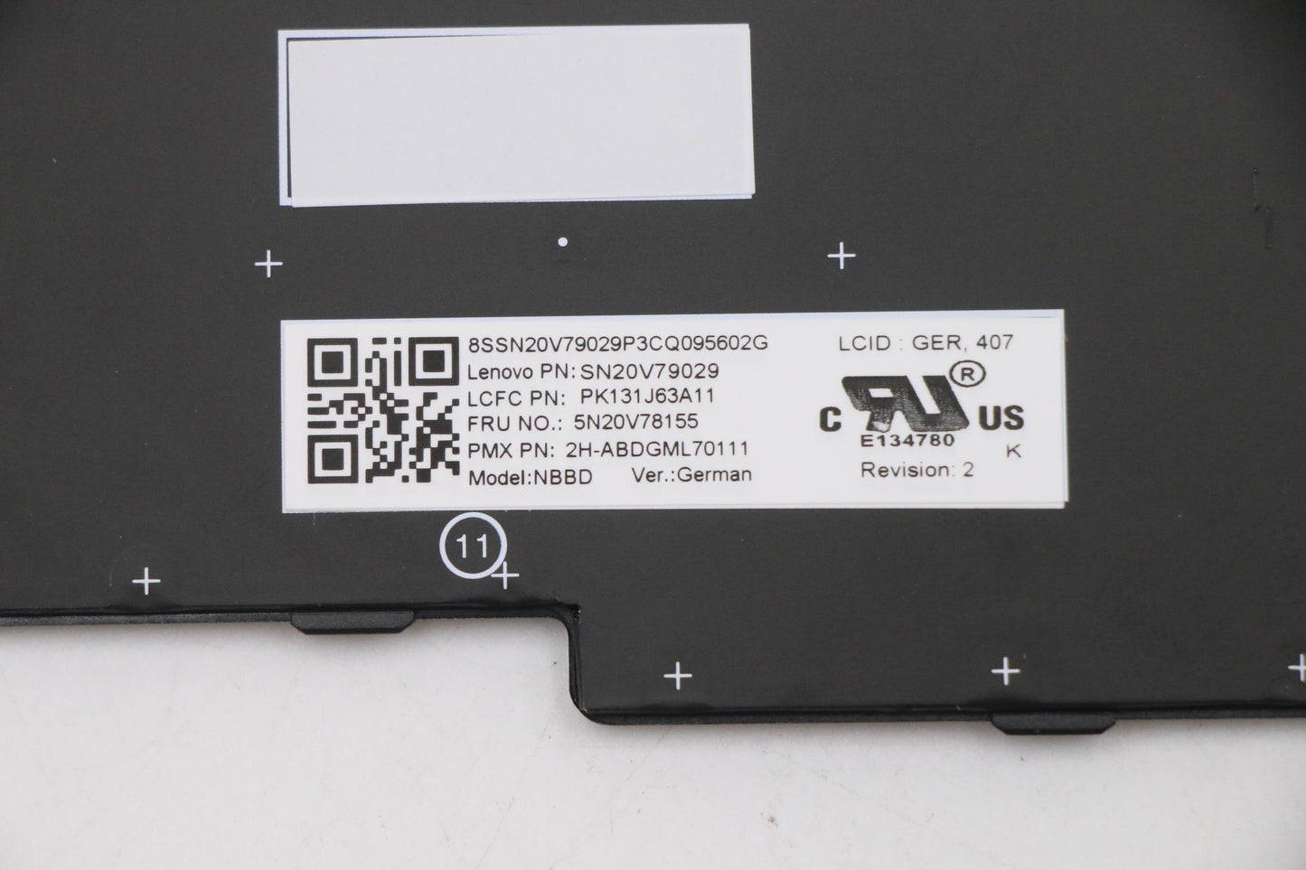 Lenovo Cmnm-Cs20,Bk-Nbl,Pxm,Ger - 5N20V78155