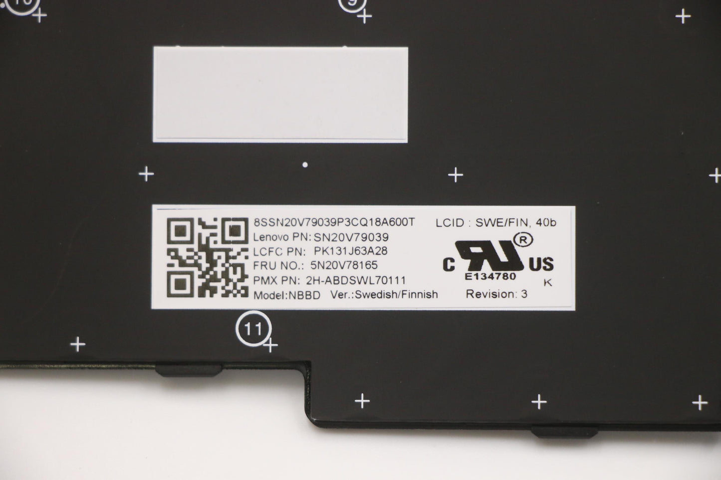 Lenovo Cmnm-Cs20,Bk-Nbl,Pxm,Swe/Fin - 5N20V78165