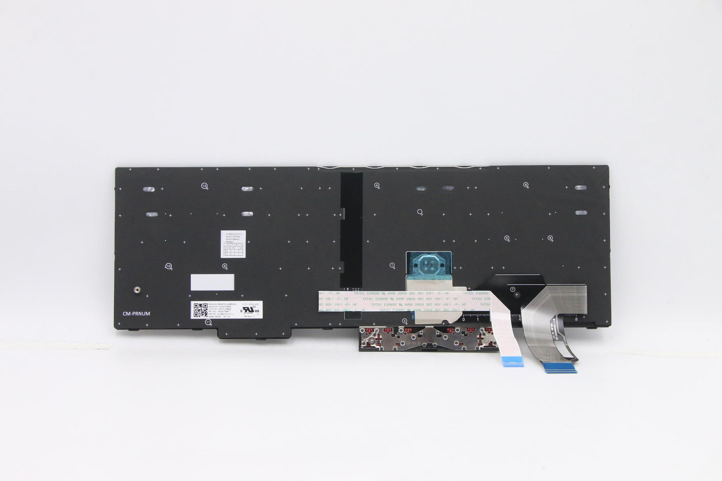 Lenovo USA English Internal Keyboard, Black, Backlit, with Number Pad - 5N20V78907