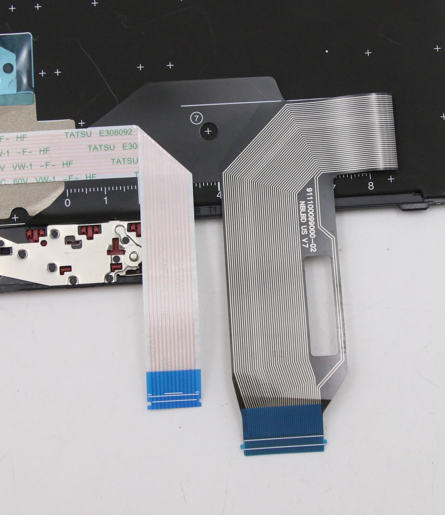 Lenovo USA English Internal Keyboard, Black, Backlit, with Number Pad - 5N20V78907