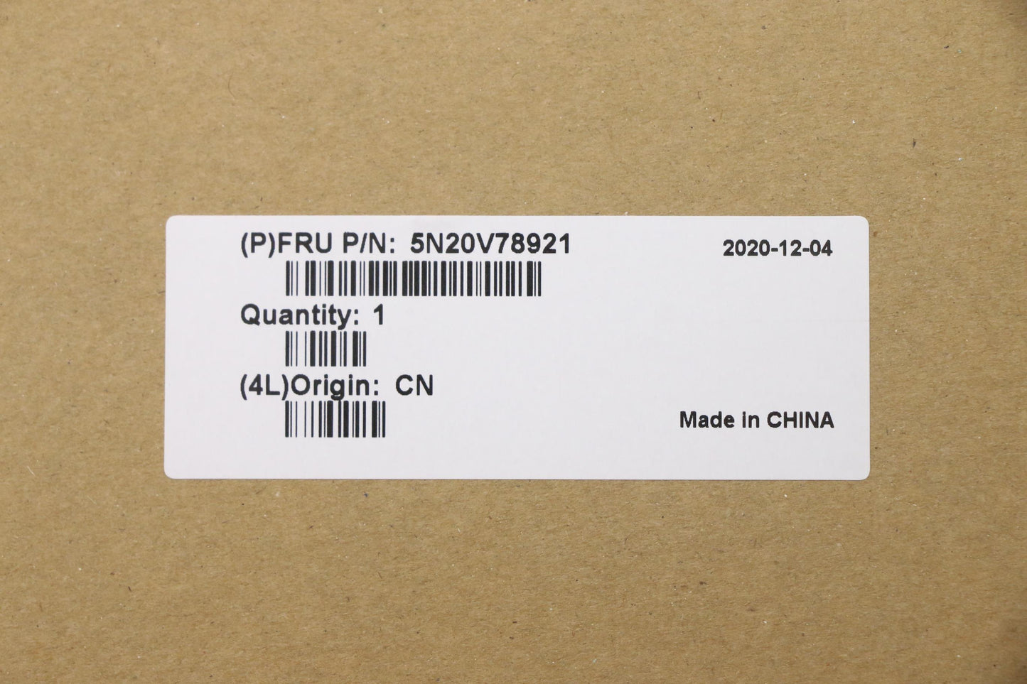 Lenovo Cmnm-Cs20,Bk-Bl,Pmx,Hun - 5N20V78921