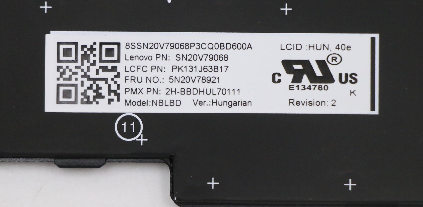 Lenovo Cmnm-Cs20,Bk-Bl,Pmx,Hun - 5N20V78921