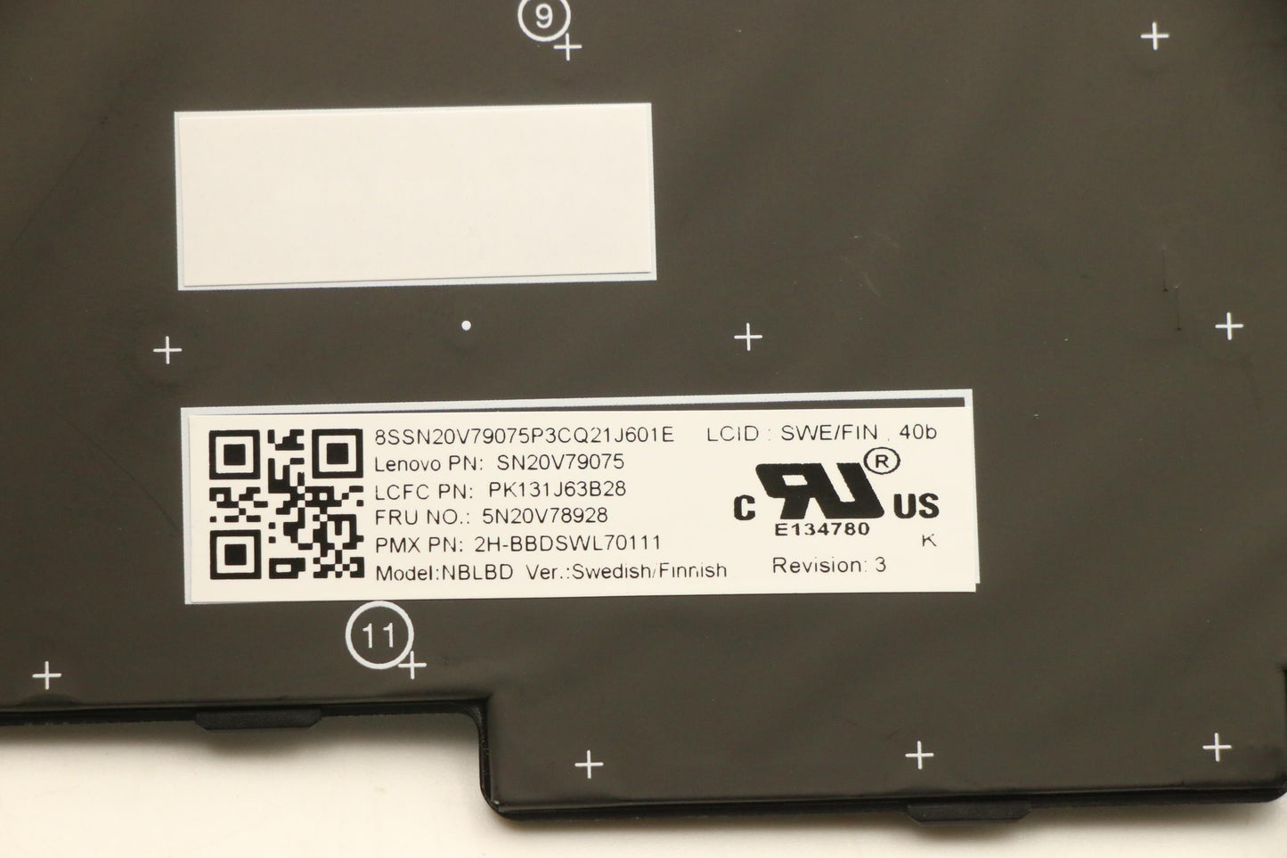 Lenovo Cmnm-Cs20,Bk-Bl,Pmx,Swe/Fin - 5N20V78928
