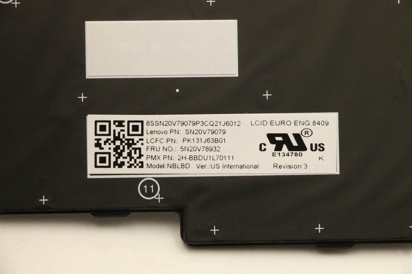 Lenovo Cmnm-Cs20,Bk-Bl,Pmx,Euro Eng - 5N20V78932