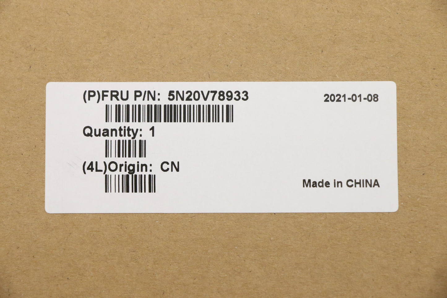 Lenovo Cmnm-Cs20,Bk-Bl,Pmx,Jpn - 5N20V78933