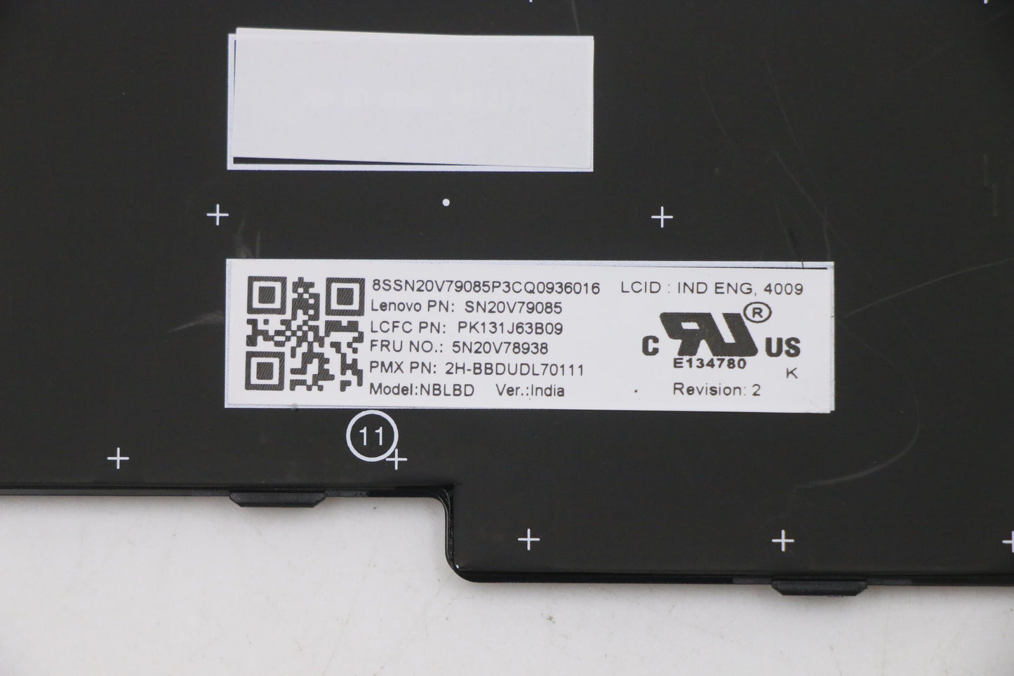 Lenovo Cmnm-Cs20,Bk-Bl,Pmx,Ind Eng - 5N20V78938