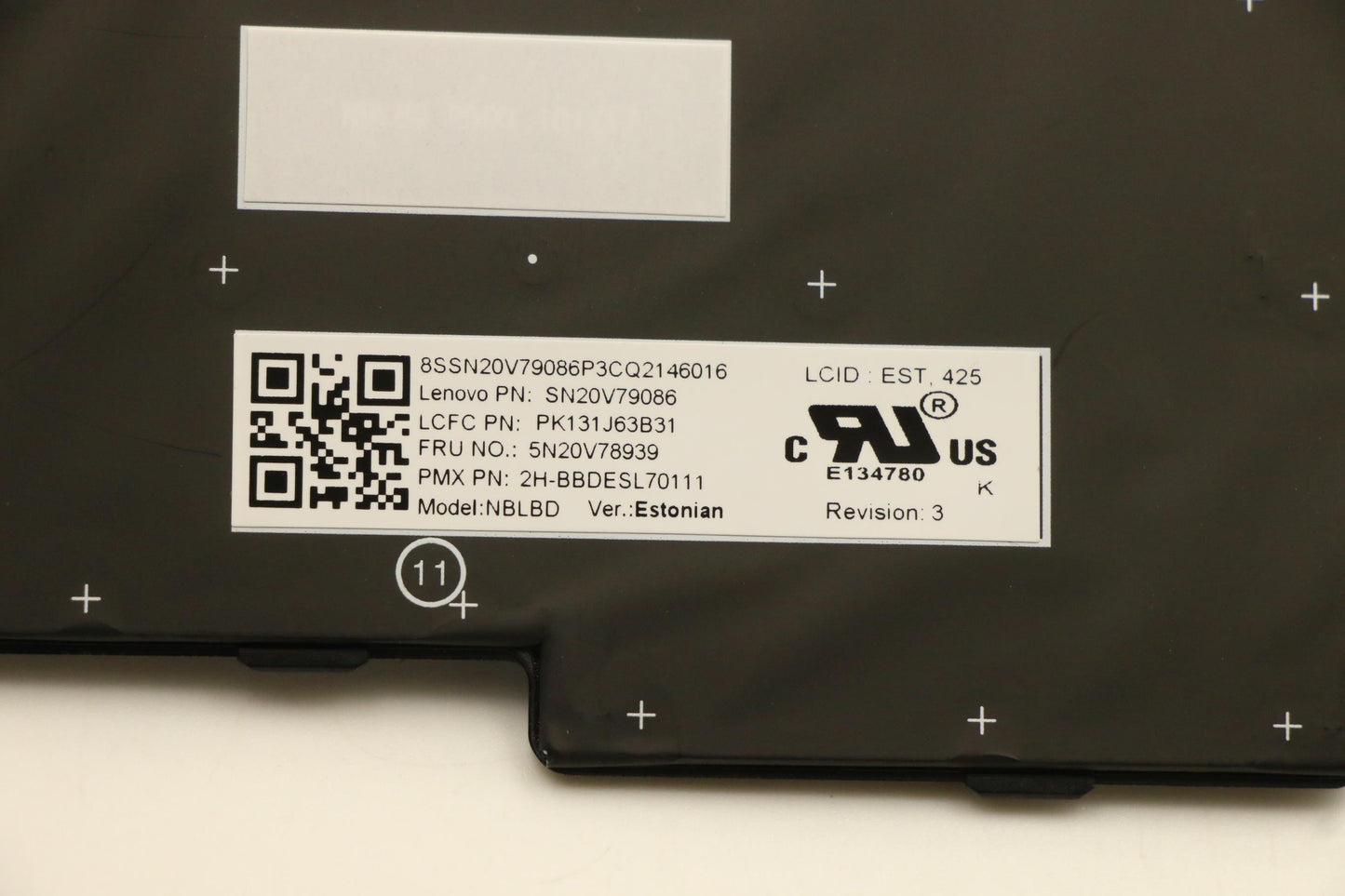 Lenovo Cmnm-Cs20,Bk-Bl,Pmx,Est - 5N20V78939