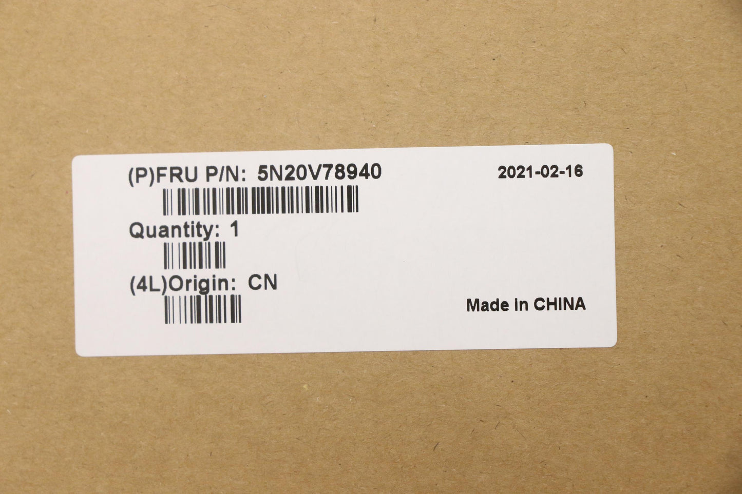 Lenovo Cmnm-Cs20,Bk-Bl,Pmx,Fra/Eng - 5N20V78940
