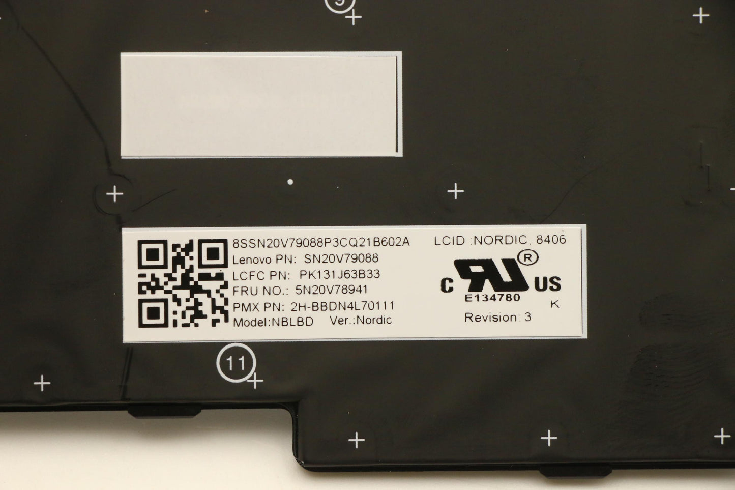Lenovo Cmnm-Cs20,Bk-Bl,Pmx,Nordic - 5N20V78941