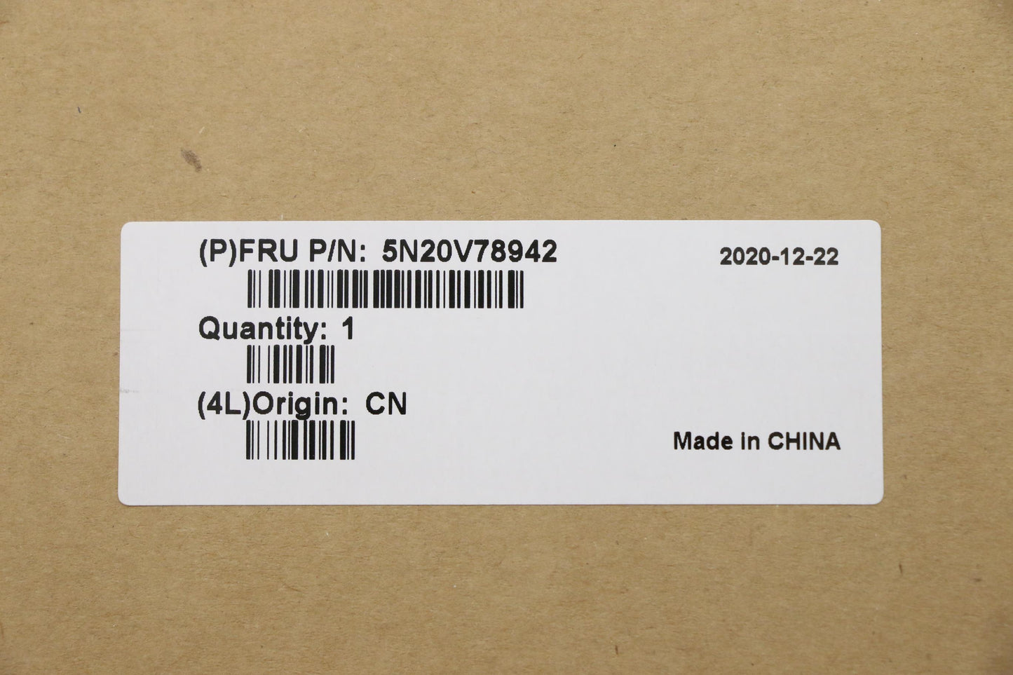 Lenovo Cmnm-Cs20,Bk-Bl,Pmx,Cze/Slk - 5N20V78942