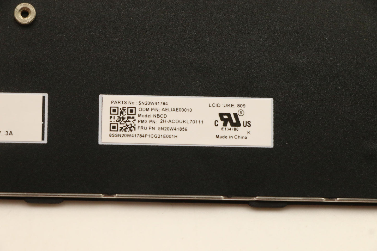 Lenovo 11E Sh Kbd Bk-Nonbl,Pmx,Uke - 5N20W41856