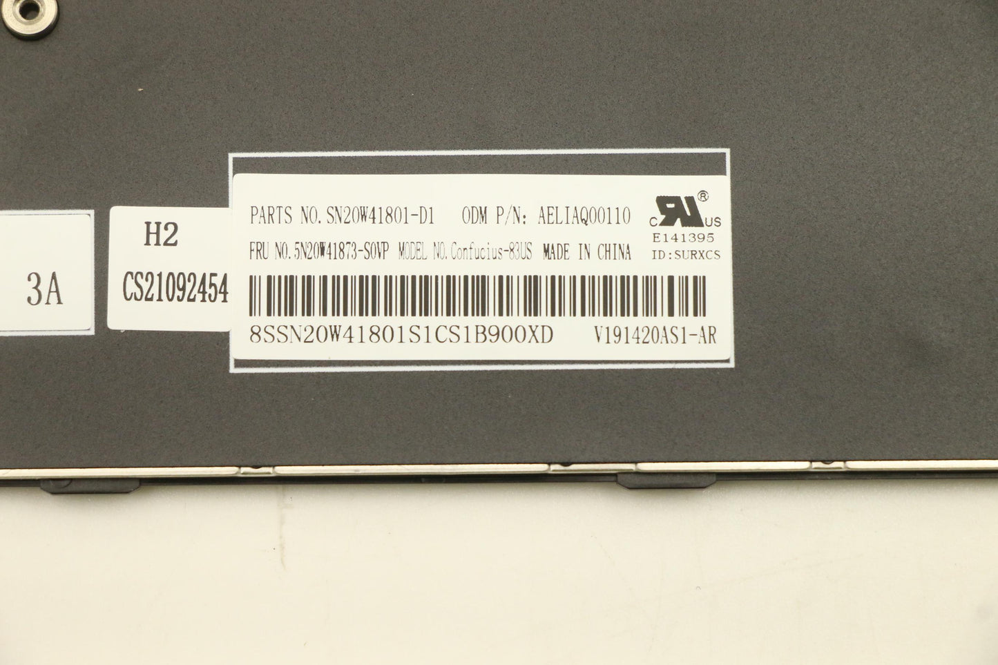 Lenovo 11E Sh Kbd Bk-Bl,Srx,Ara - 5N20W41873