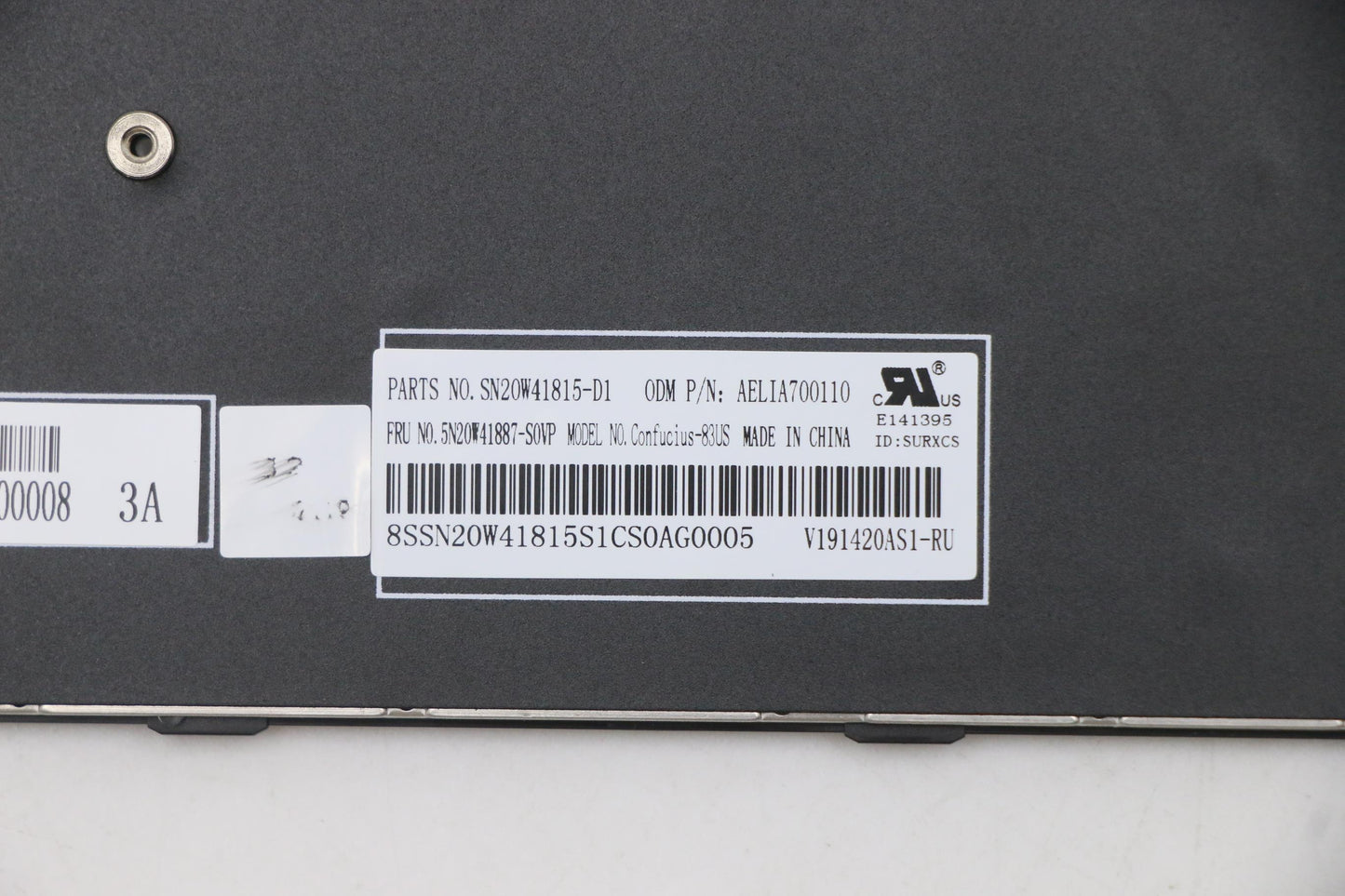 Lenovo 11E Sh Kbd Bk-Bl,Srx,Rus - 5N20W41887